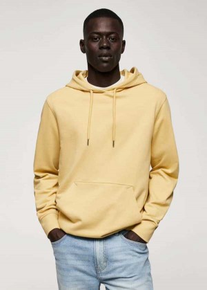 Mango Hoodie Bavlněné Sweatshirt | MNG-21795