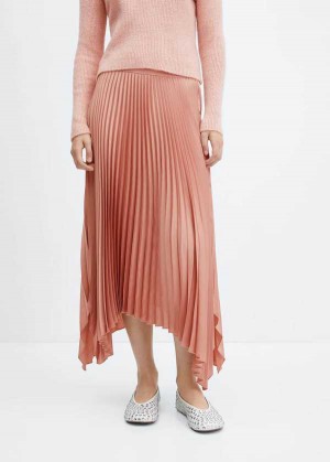 Mango Irregular Plisovaný Skirt | MNG-24083