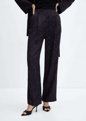 Mango Jacquard Suit Pants | MNG-24566