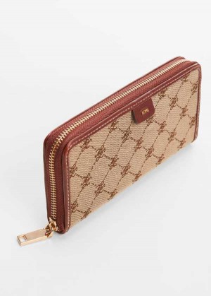 Mango Jacquard Wallet | MNG-23039