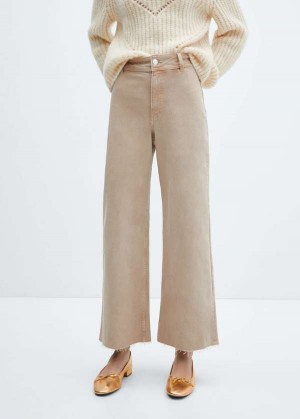 Mango Jeans Culotte High Pasem | MNG-23929