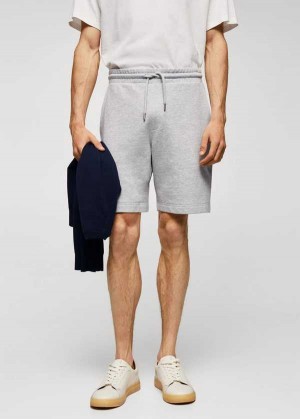 Mango Jogger Bavlněné Bermuda Shorts | MNG-22351