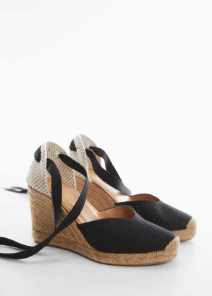 Mango Klínku Shoe With Straps | MNG-23411