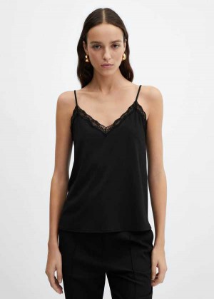 Mango Krajkové Top | MNG-24913