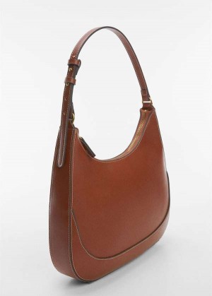 Mango Krátké-handle Shoulder Bag | MNG-23286