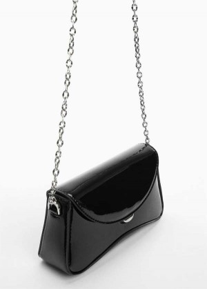 Mango Lakovaná Læder Chain Handbag | MNG-23215