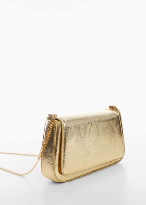 Mango Lakovaná Læder Effect Chain Bag | MNG-23326