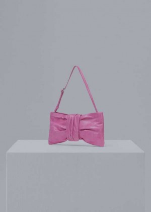 Mango Læder Bag With Bow Design | MNG-23273