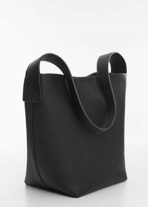 Mango Læder Effect Bucket Bag | MNG-23304