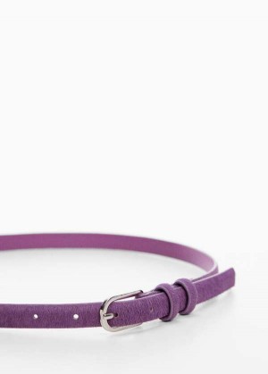 Mango Læder Hubená Belt | MNG-22943