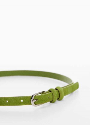 Mango Læder Hubená Belt | MNG-22948