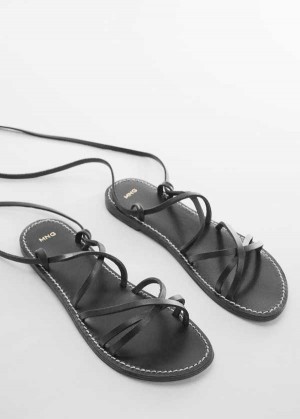 Mango Læder Straps Sandals | MNG-23395