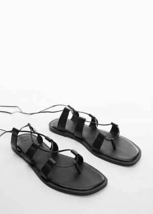 Mango Læder Straps Sandals | MNG-23464