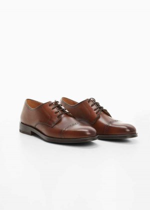 Mango Læder Suit Shoes | MNG-21246