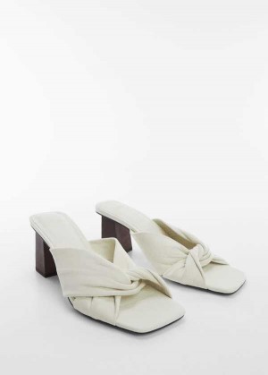 Mango Læder Wrap Sandals | MNG-23542