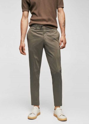 Mango Lehké Bavlněné Pants | MNG-22355