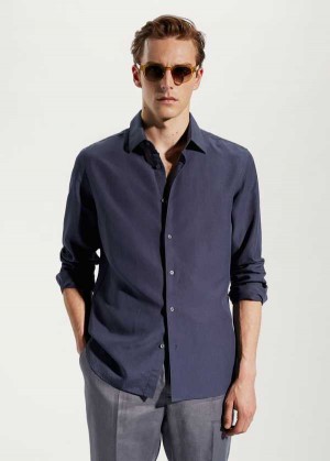 Mango Light Tencel-linen Shirt | MNG-21982