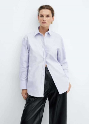 Mango Long Sleeved Bavlněné Shirt | MNG-25315