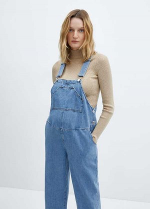 Mango Maternity Denim Dungarees | MNG-25786