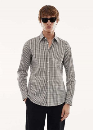 Mango Micro-stretch Fabric Shirt | MNG-22213