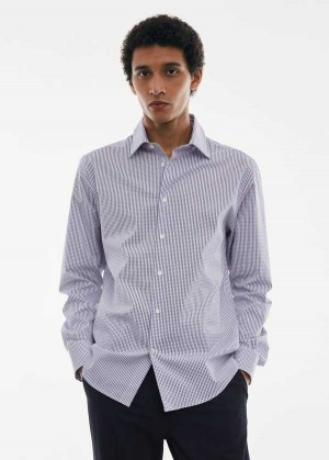 Mango Micro-stretch Fabric Shirt | MNG-22229