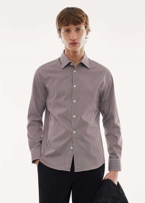 Mango Micro-stretch Fabric Shirt | MNG-22230