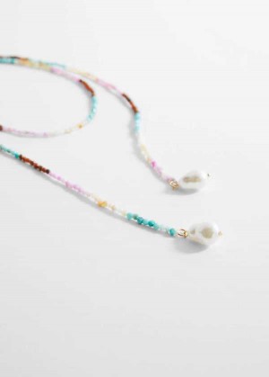 Mango Mixed Bead Necklace | MNG-22765