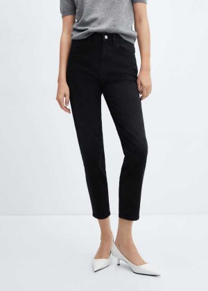 Mango Mom Pohodlí High-rise Jeans | MNG-23953