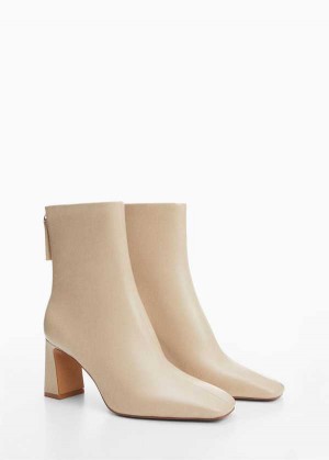 Mango Na Zip Zapínání Bootie | MNG-23576