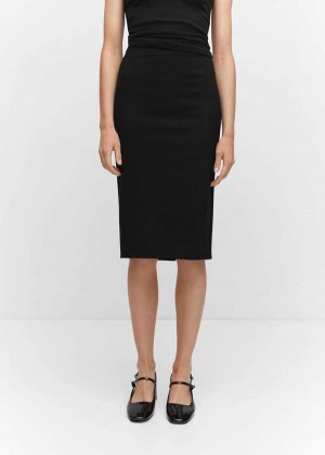 Mango Opening Pencil Skirt | MNG-24071