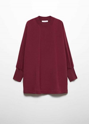 Mango Oversized Textured Sweatshirt | MNG-24657