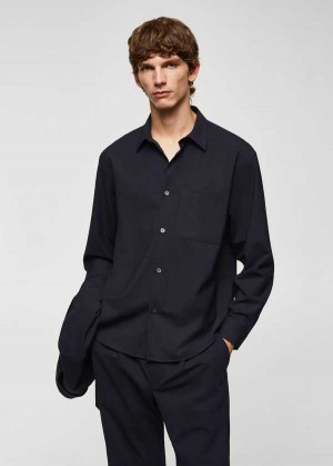 Mango Oversized Vlna-blend Overshirt | MNG-21992