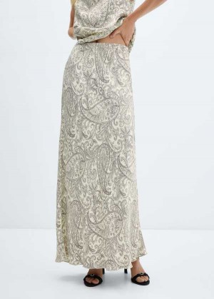 Mango Paisley-print Long Skirt | MNG-24050