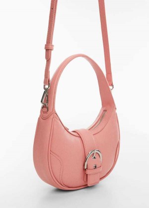 Mango Přezkou Bag With Double Handle | MNG-23206