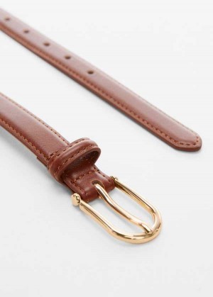 Mango Přezkou Hubená Belt | MNG-22938