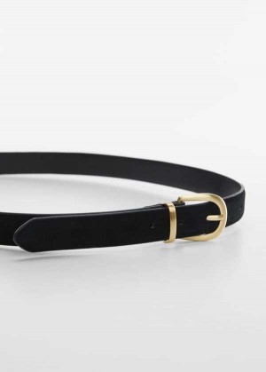 Mango Přezkou Læder Belt | MNG-22957