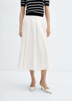 Mango Plank Midi-skirt | MNG-24253