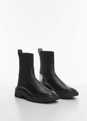 Mango Platformy Track-sole Ankle Boots | MNG-23555