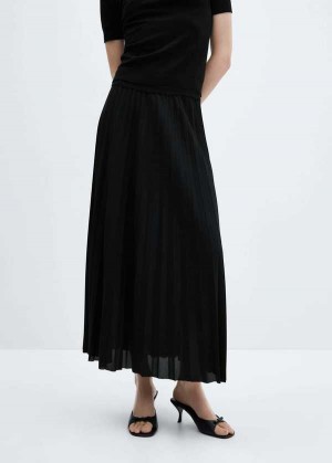 Mango Plisovaný Long Skirt | MNG-24248