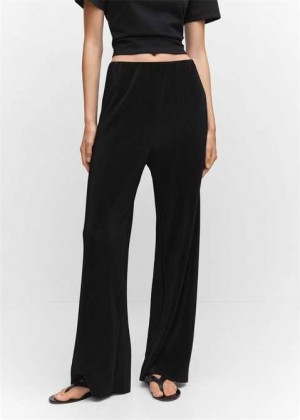 Mango Plisovaný Rovný Trousers | MNG-24354