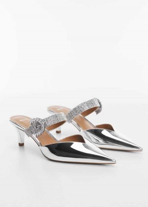 Mango Pointed Shoes With Rhinestone Detail | MNG-23613