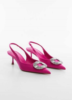 Mango Pointed Shoes With Rhinestone Detail | MNG-23406