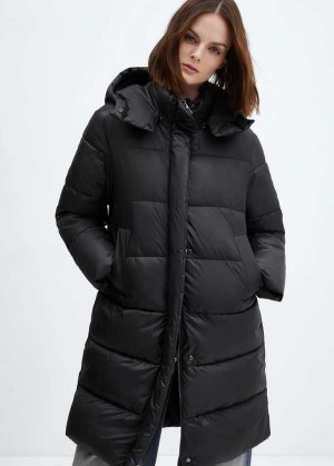 Mango Polstrovaný Carrying Anorak With Hood | MNG-26466