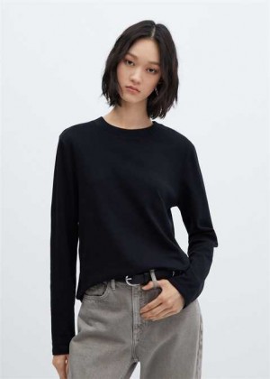 Mango Premium Bavlněné T-shirt | MNG-25072