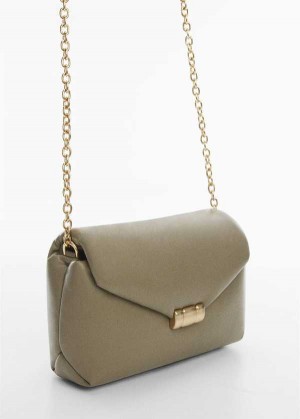 Mango Prošívaný Bag With Chain Handle | MNG-23260