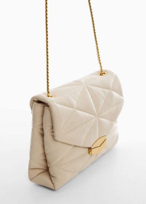 Mango Prošívaný Bag With Flap | MNG-23195