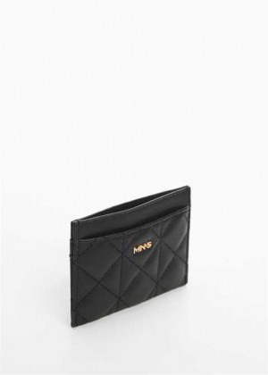 Mango Prošívaný Cardholder With Logo | MNG-23118