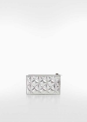 Mango Prošívaný Purse With Logo | MNG-23116