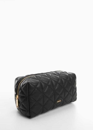 Mango Prošívaný Toiletry Bag With Logo | MNG-23121