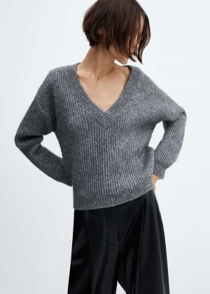 Mango Pruhovaný Polo-neck Svetrové | MNG-25581